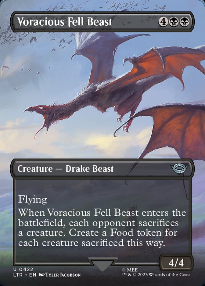 Voracious Fell Beast card front