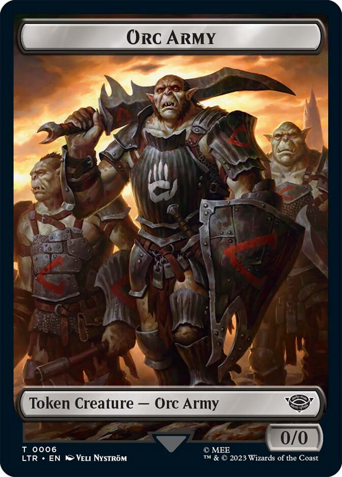 Orc Army card front