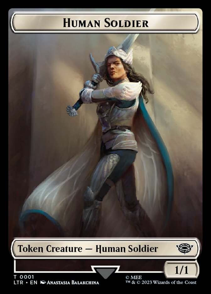 Human Soldier card front
