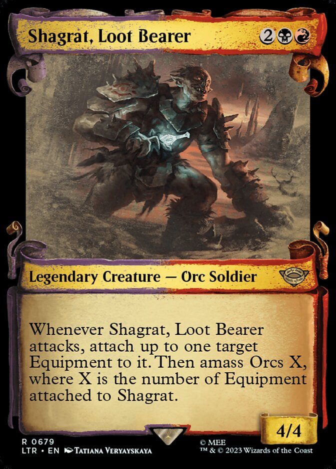 Shagrat, Loot Bearer card front