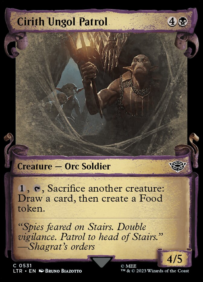 Cirith Ungol Patrol card front