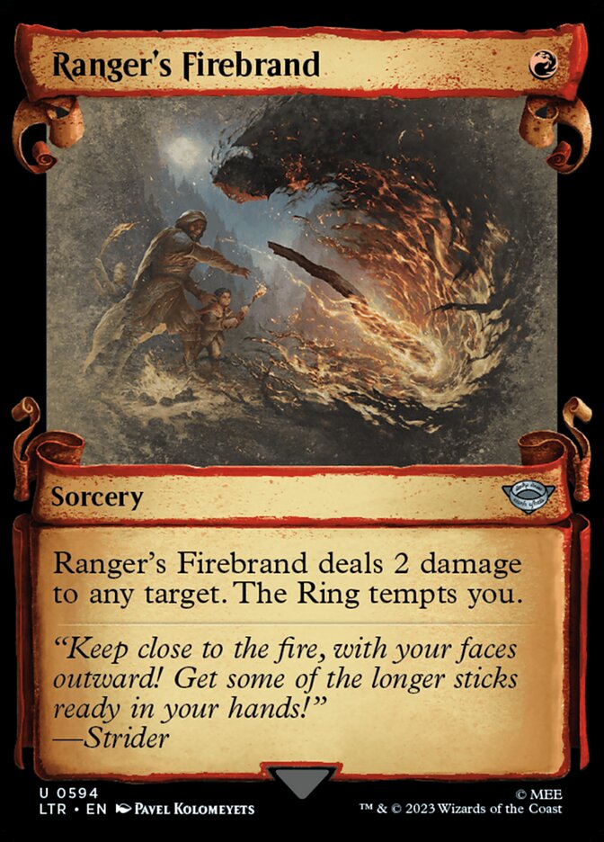 Ranger's Firebrand card front