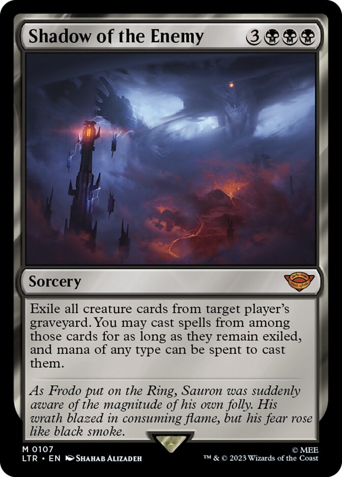 Shadow of the Enemy card front