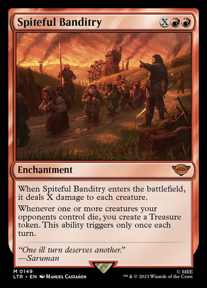 Spiteful Banditry card front