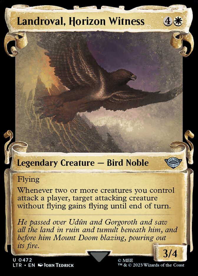 Landroval, Horizon Witness card front