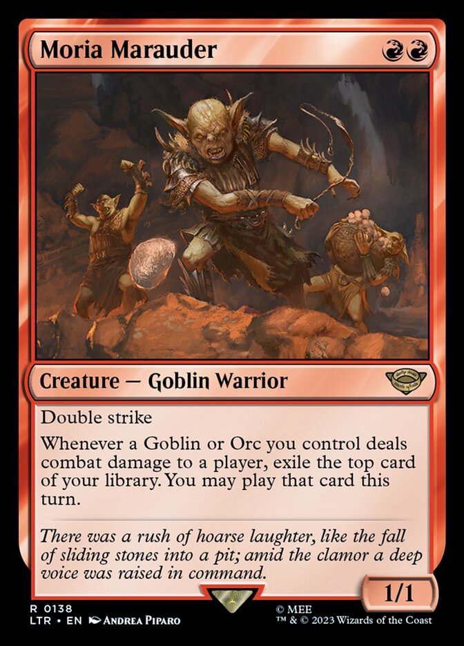 Moria Marauder card front