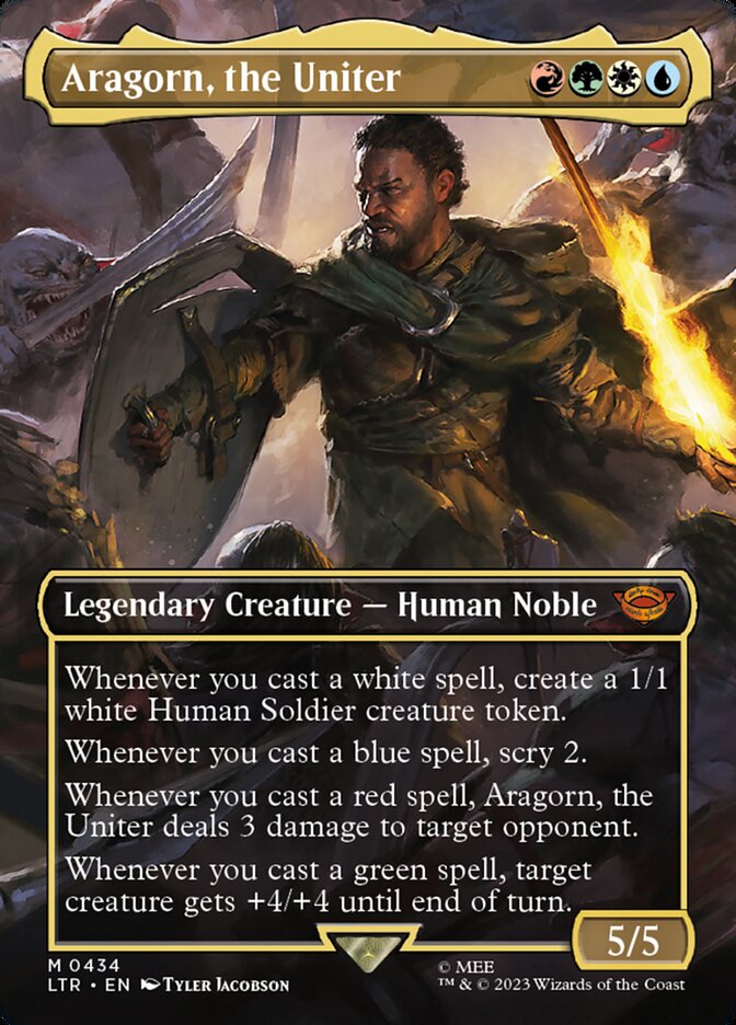Aragorn, the Uniter card front