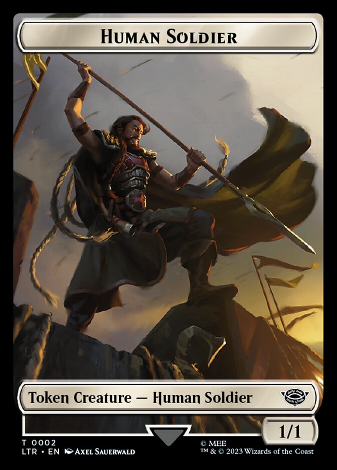 Human Soldier card front