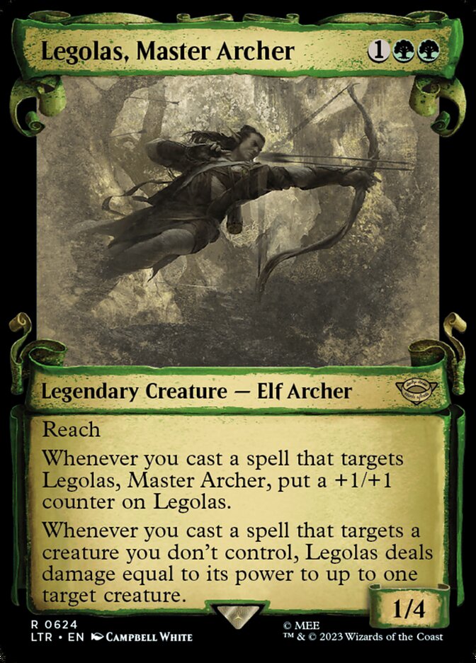 Legolas, Master Archer card front
