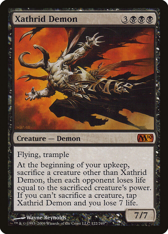 Xathrid Demon card front