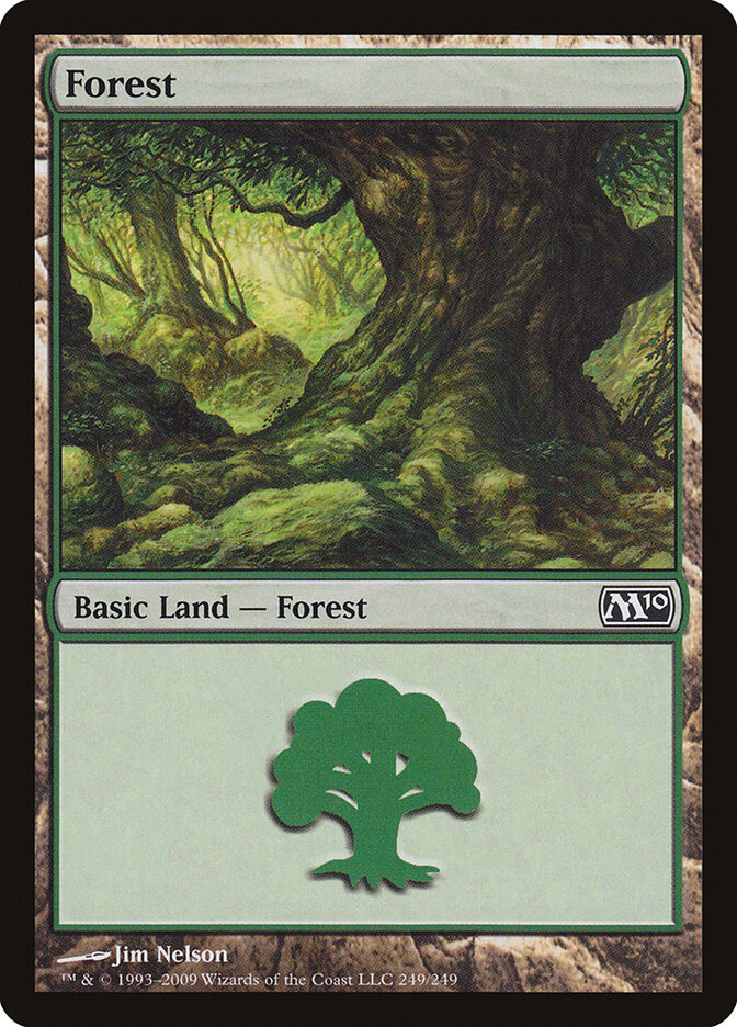 Forest card front