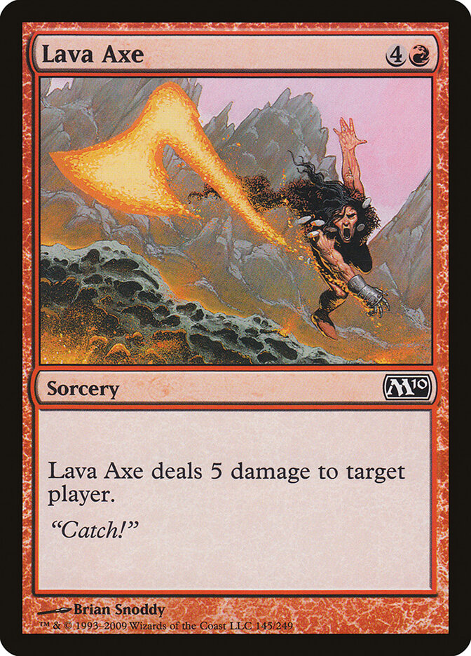 Lava Axe card front