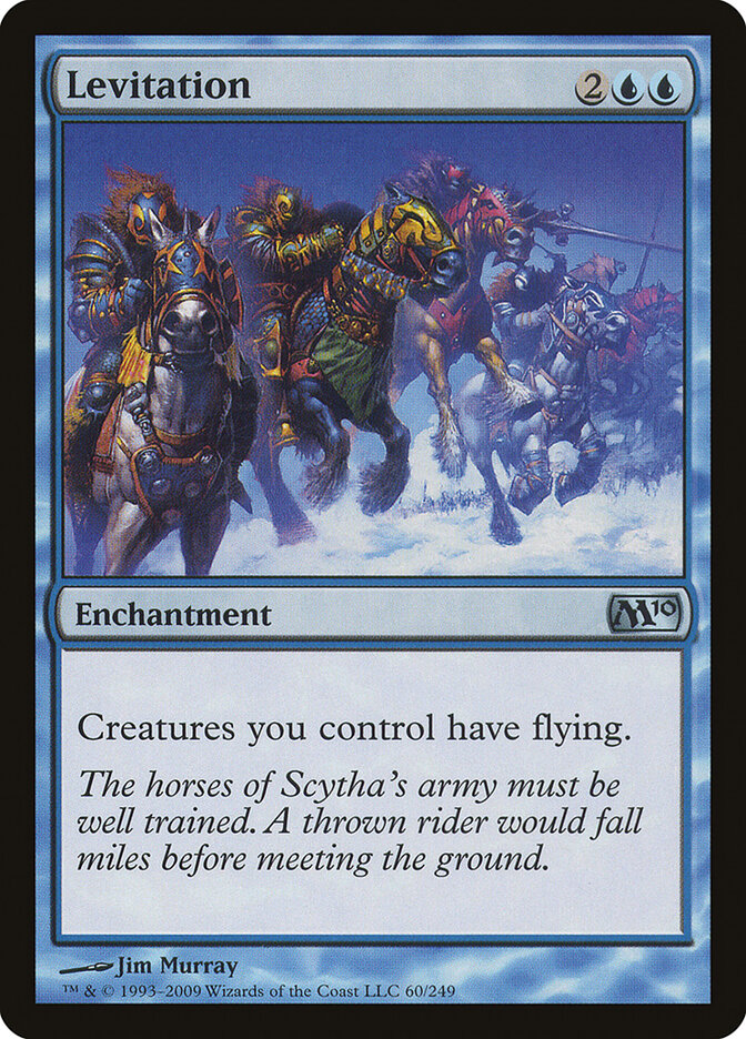 Levitation card front