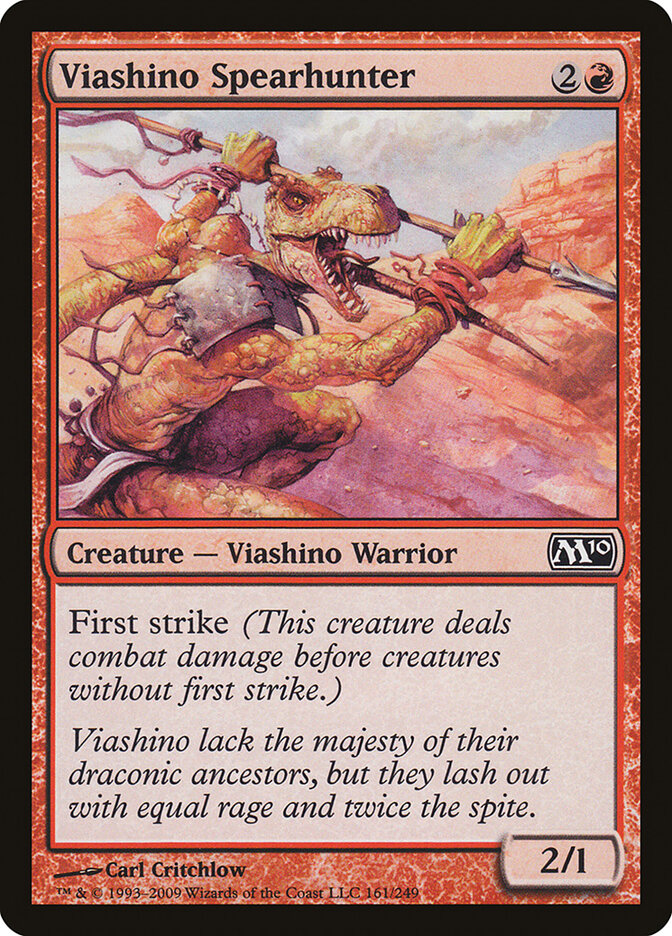 Viashino Spearhunter card front