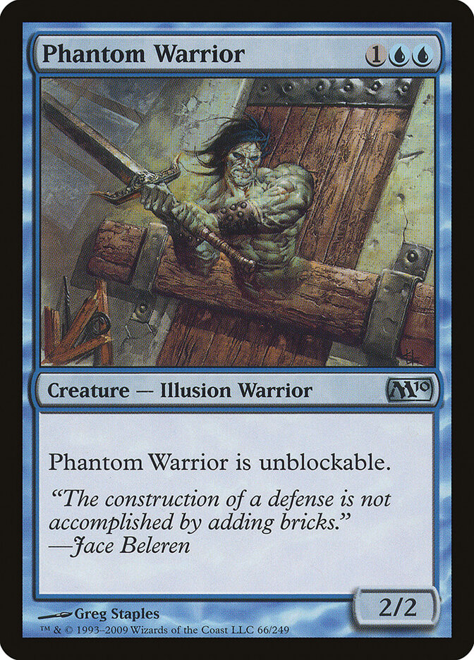 Phantom Warrior card front
