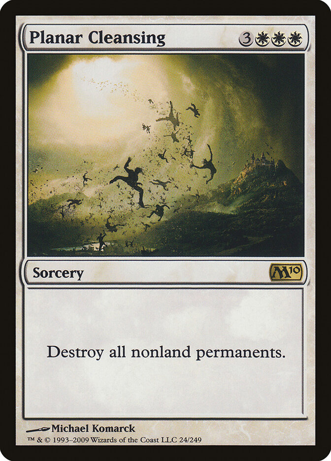 Planar Cleansing card front
