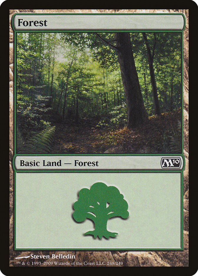 Forest card front