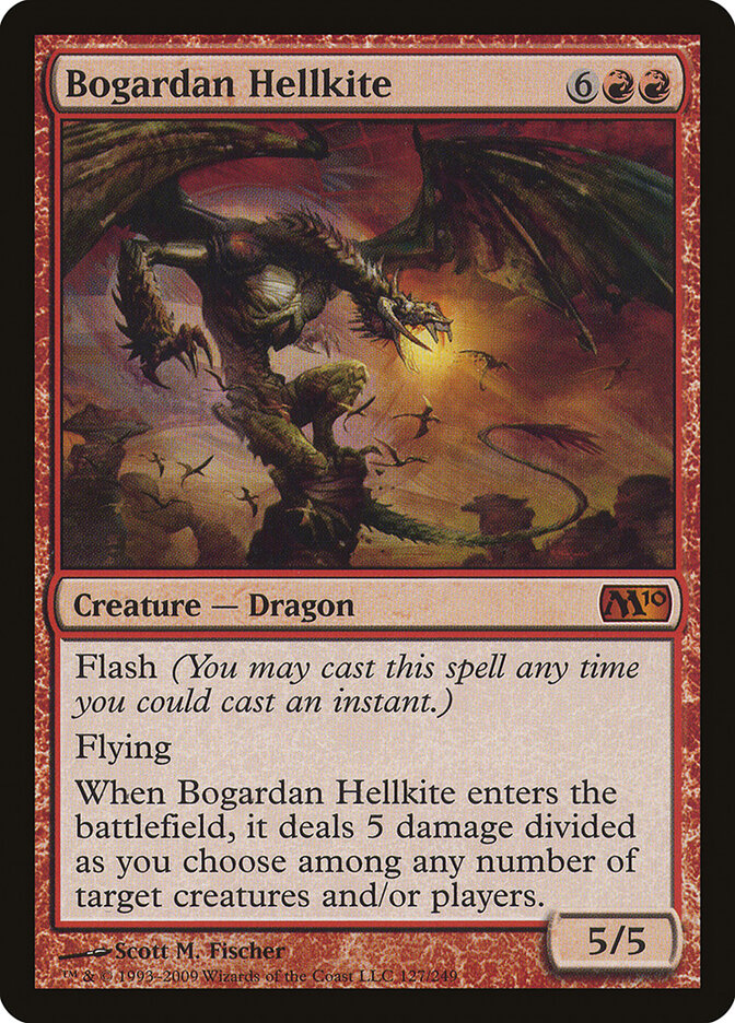 Bogardan Hellkite card front