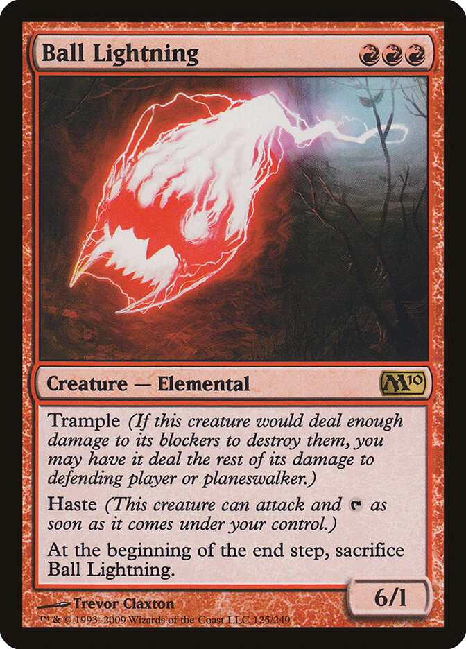 Ball Lightning card front