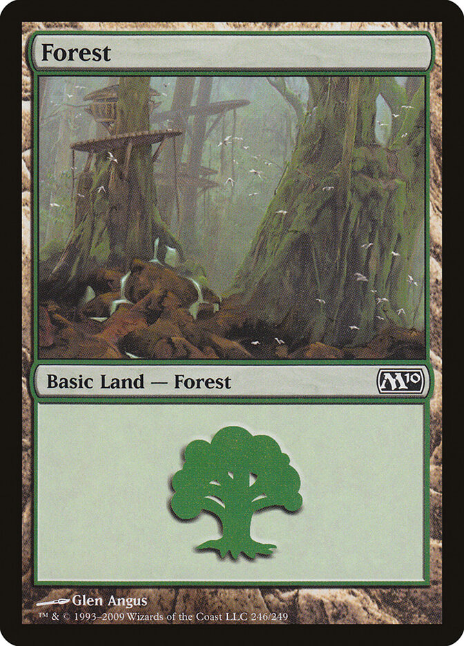 Forest card front