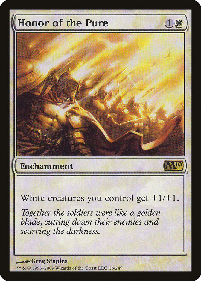 Honor of the Pure card front