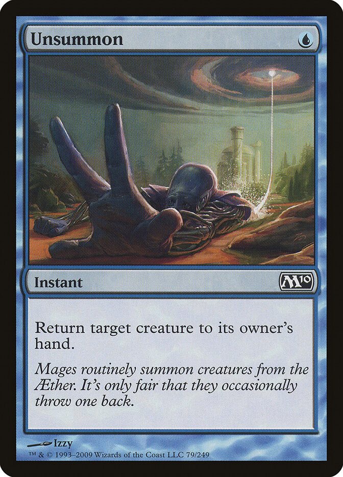 Unsummon card front