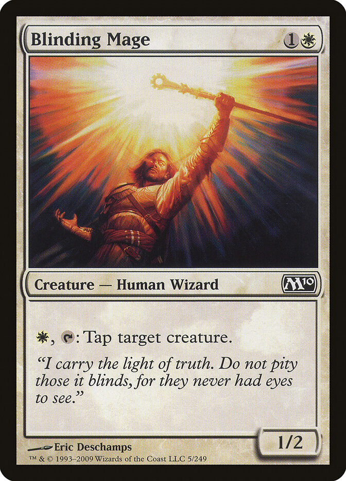 Blinding Mage card front