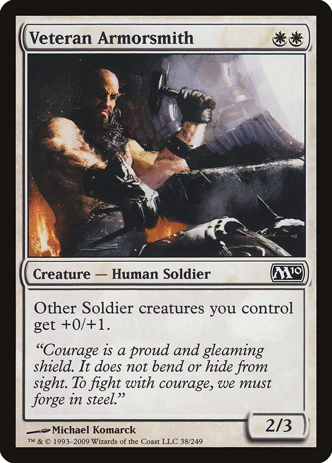 Veteran Armorsmith card front