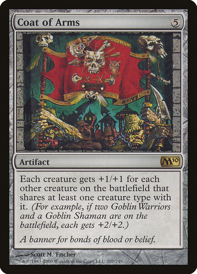 Coat of Arms card front