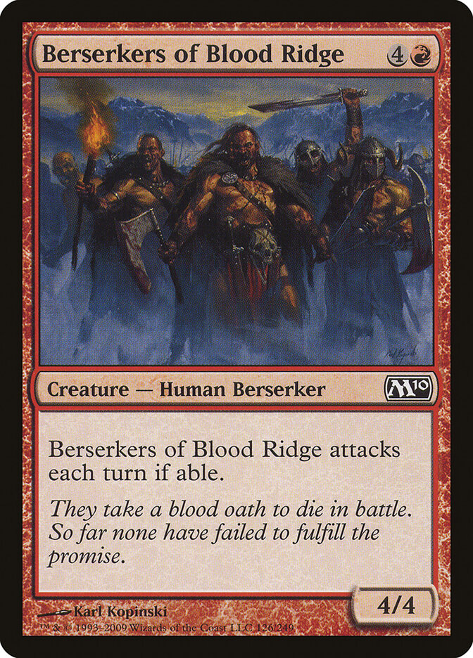Berserkers of Blood Ridge card front