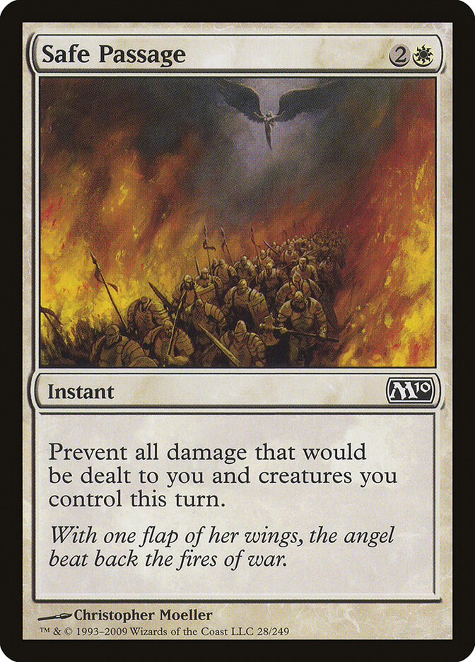Safe Passage card front
