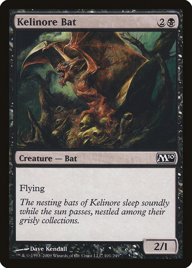 Kelinore Bat card front