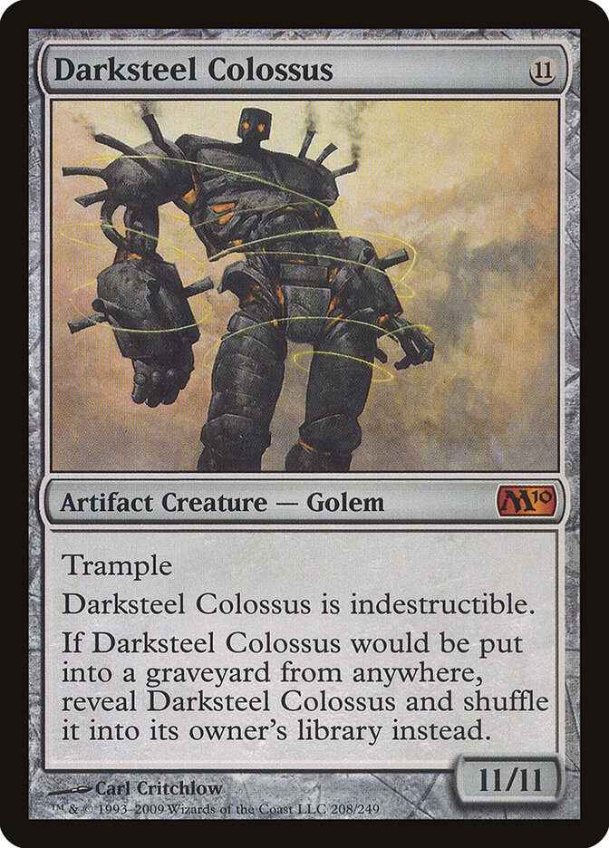 Darksteel Colossus card front