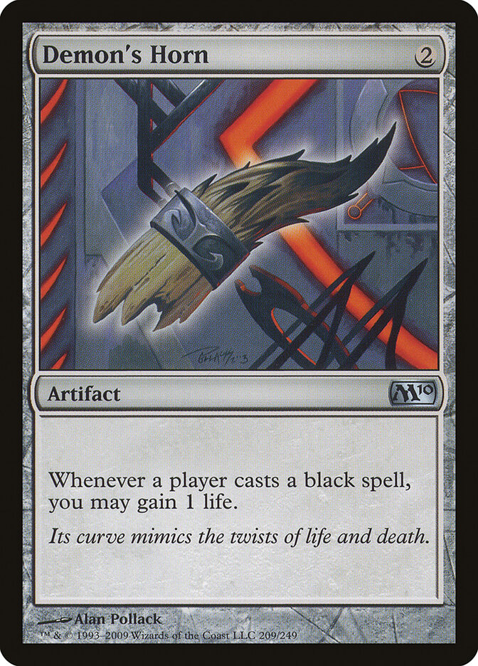 Demon's Horn card front