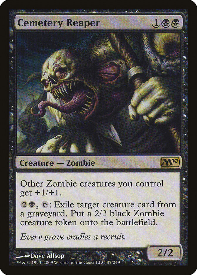 Cemetery Reaper card front