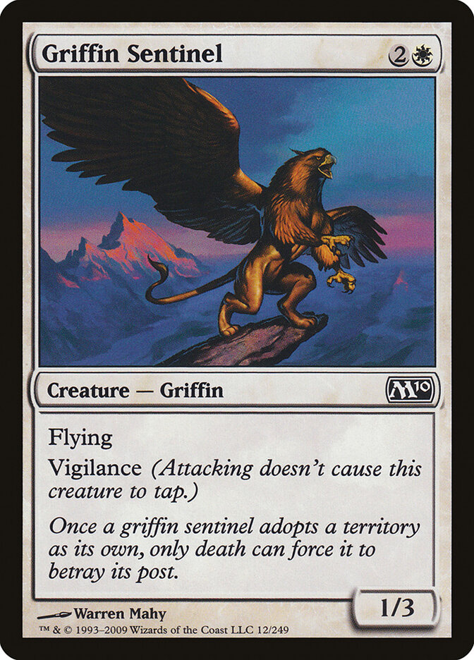 Griffin Sentinel card front