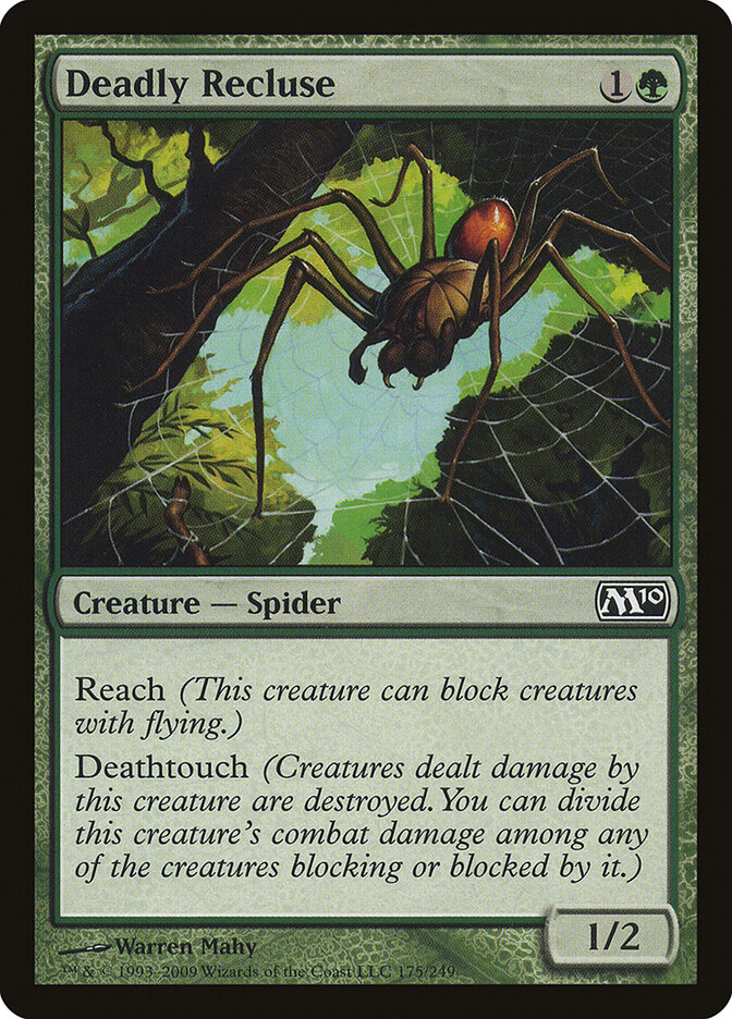 Deadly Recluse card front