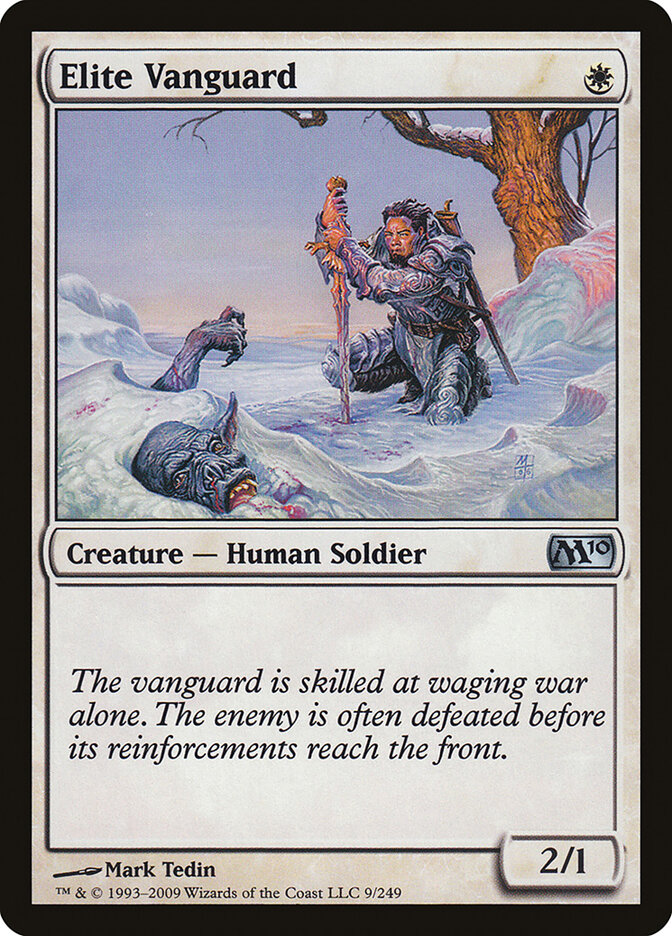 Elite Vanguard card front