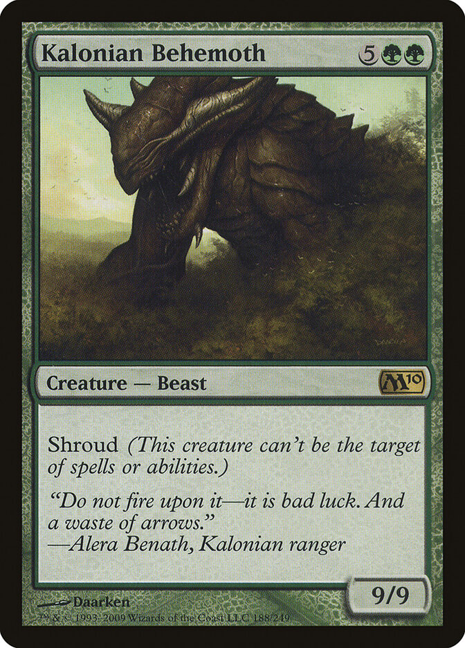 Kalonian Behemoth card front