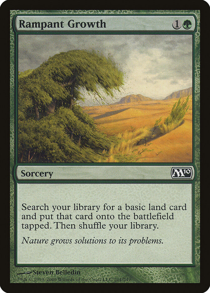 Rampant Growth card front
