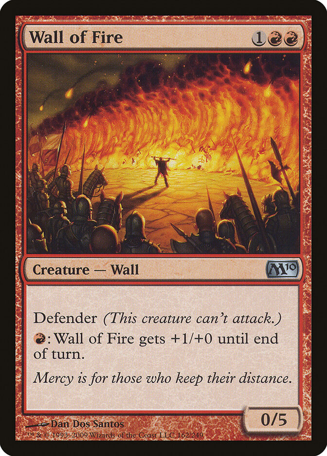 Wall of Fire card front