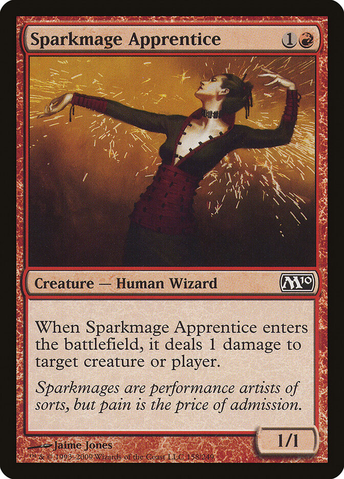 Sparkmage Apprentice card front