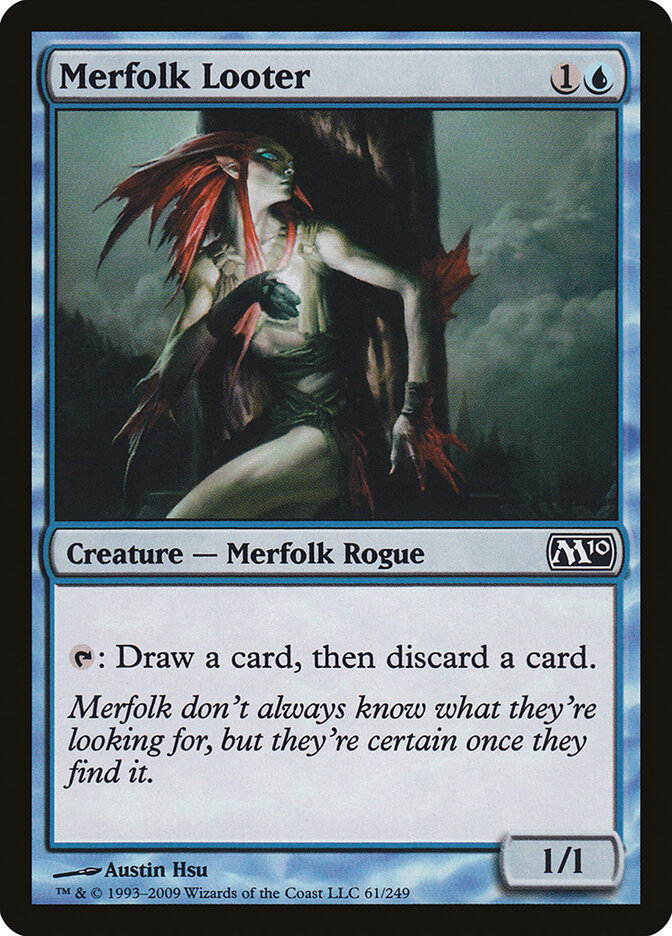 Merfolk Looter card front