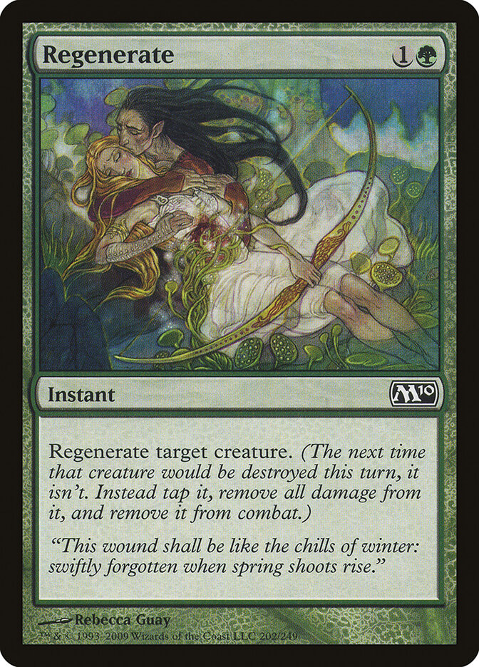Regenerate card front