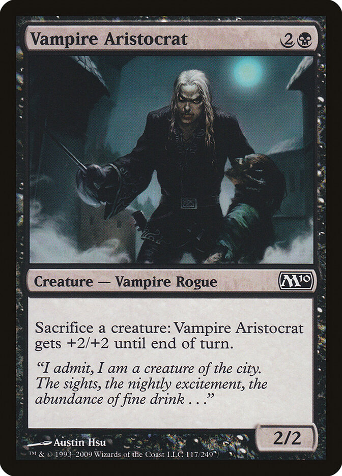 Vampire Aristocrat card front