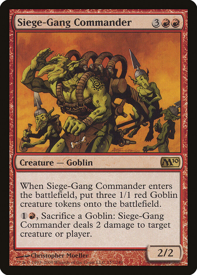 Siege-Gang Commander card front