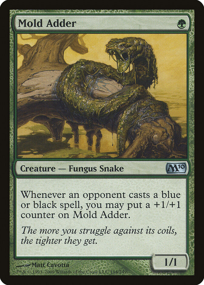 Mold Adder card front