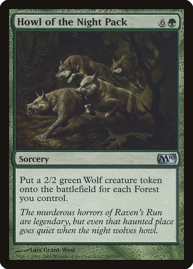 Howl of the Night Pack card front
