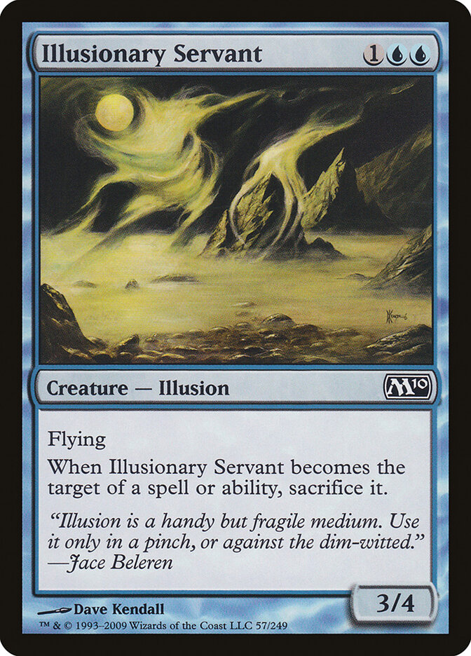 Illusionary Servant card front