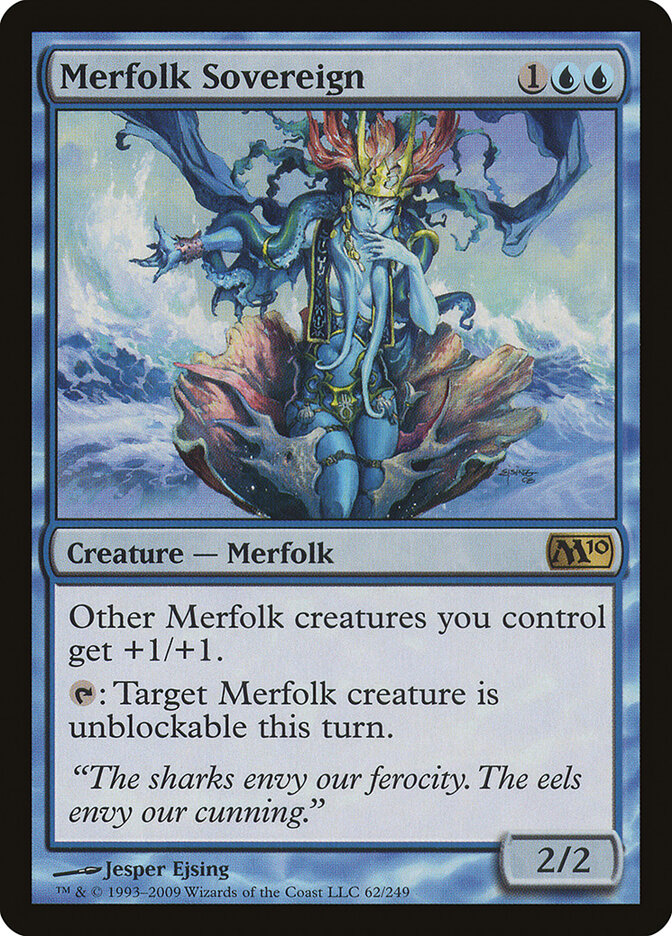Merfolk Sovereign card front